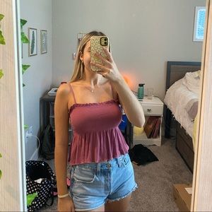 Pacsun pink tank top